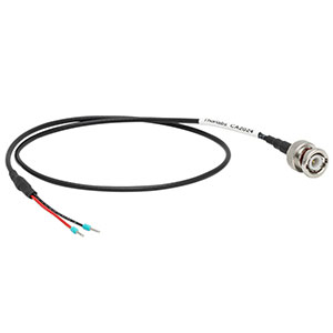 CA2024 - RG-174/U Coaxial Cable, Screw Terminal Pins to BNC Male, 24in (609 mm)