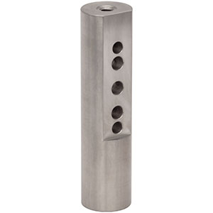 RS4C - Ø1in Optical Construction Post, SS, 1/4in-20 Taps and 1/4in Clearance Holes, L = 4in