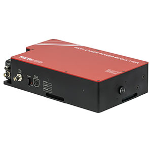 OM6ENH/M - Fast Laser Power Modulator, 700 - 1350 nm, >2500:1 Contrast, M4 Taps