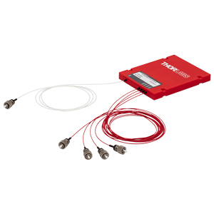 TPQ1315HF - 1x4 PM Splitter, 1550 ± 40 nm, 25:25:25:25 Split, &ge;18.0 dB PER, FC/PC Connectors