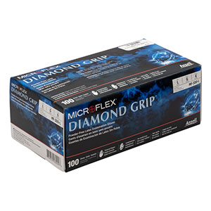 MC12-L - Large Powder-Free Latex Gloves, Qty. 100 Gloves