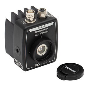 PDA43 - SiPM Amplified Detector, 350 - 1000 nm, Ø3.0 mm Active Area, 50 µm Pixel Pitch