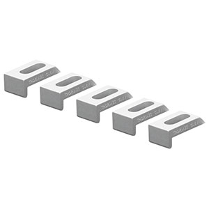 CL8V-P5 - Vacuum-Compatible Ø1in and Ø1.5in Pedestal Post Table Clamp, 5 Pack