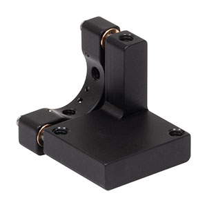 MK05PM - Mini-Series Kinematic Prism Mount, 4-40 Taps