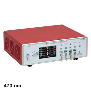 MCLS2-0473AS1 - 473 nm, 18.0 mW (Min), FP SM Fiber-Pigtailed Laser Diode for MCLS2