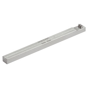 VHD320C - Double-V-Slot Fiber Holder Bottom Insert with Alignment Pins, Ø320&nbsp;µm / Ø320&nbsp;µm