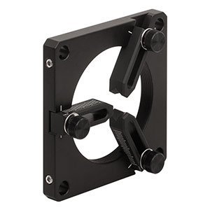 LH160CA - 60 mm Cage-Compatible Adjustable Lens Mount, Ø0.50in to Ø2.00in, 8-32 Tap