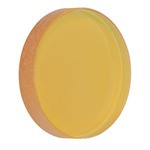 WG01050-E1 - Ø1in BaF<sub>2</sub> Broadband Precision Window, AR Coated: 2-5 µm