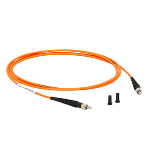 M153L02 - Ø600 μm, 0.22 NA, SMA-SMA Fiber Patch Cable, Low OH, 2 m Long