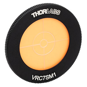 VRC7SM1 - SM1-Threaded NIR Alignment Disk (600 - 1400 nm)