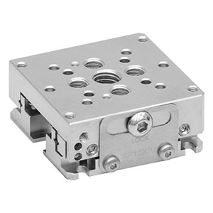 XP10X/M - 10 mm Miniature High Performance Crossed-Roller Bearing Stage, No Actuator, Metric