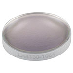 Ø1/2" UV Fused Silica Plano-Convex Lenses, V-Coated: 1064 nm<br>