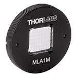 Ø1" (Ø25.4 mm) Mounted PMMA Microlens Arrays