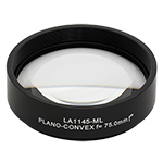 Ø2" Mounted N-BK7 Plano-Convex Lenses (Uncoated)