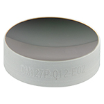 Ø1/2" Broadband Dielectric Concave Mirrors (400 - 750 nm), Back Side Polished