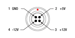 Pinout for FPD Power Cable