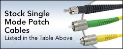 Stock Single Mode Patch Cables