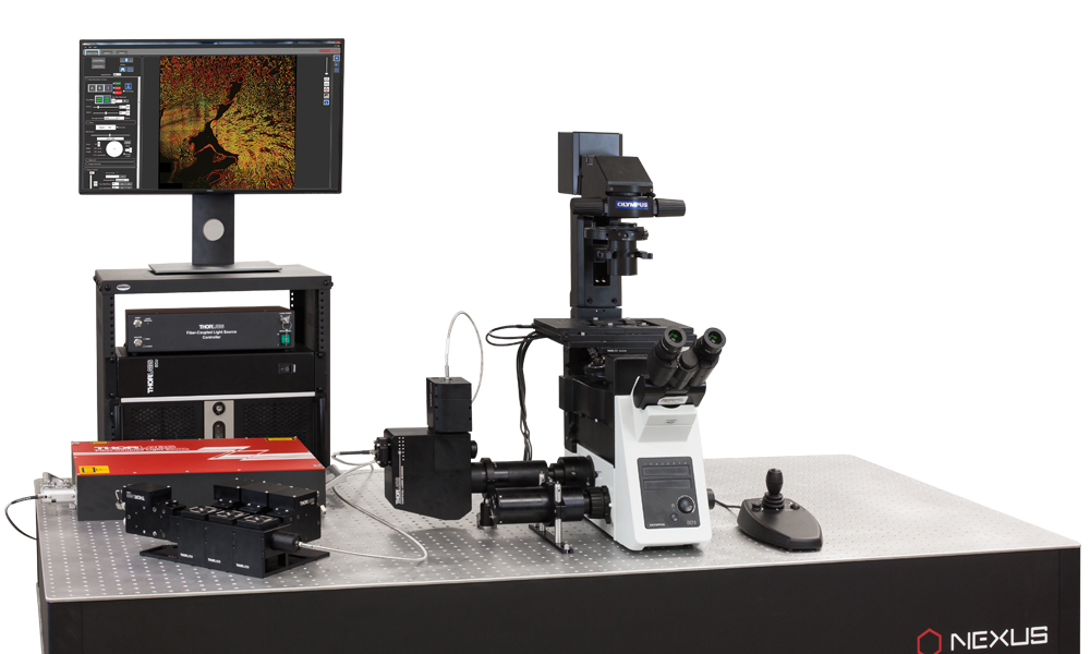 confocal microscopy microscope thorlabs optical system olympus upgrade