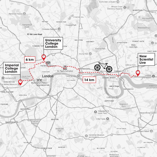 Mobile Lab Bike Map Route