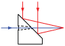 90 Degrees Hole Parallel to Focused Beam