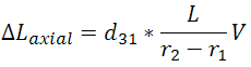PZT equation 7