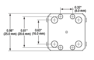 Blank Cage Plate Schematic