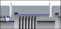 Vent in Vacuum Lens Tubes