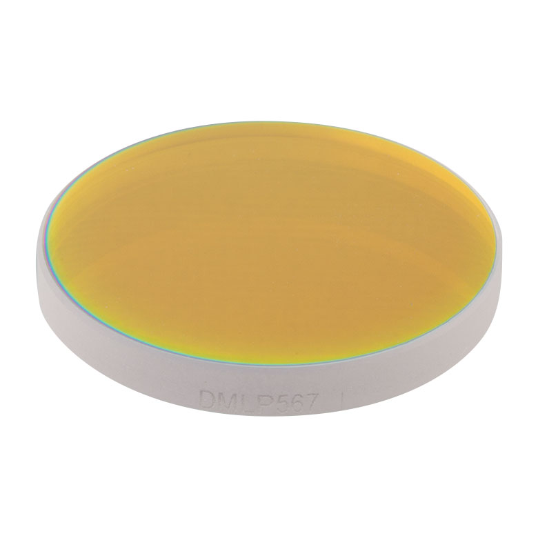 Thorlabs DMLP567 Ø1" Longpass Dichroic Mirror, 567 nm CutOn
