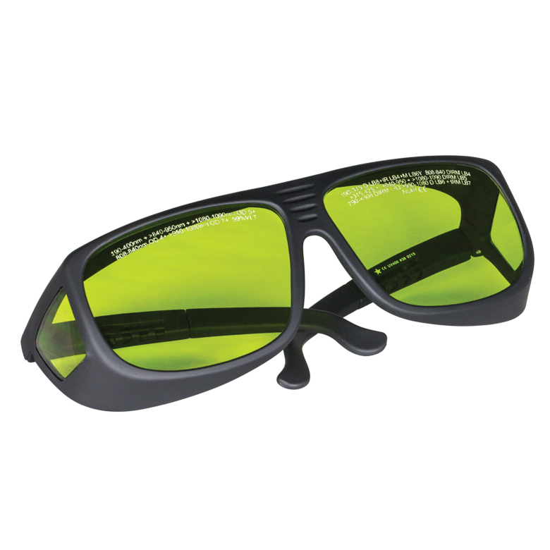 Thorlabs LG1 Laser Safety Glasses, Light Green Lenses, 59 Visible Light Transmission