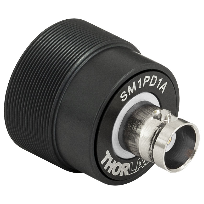 Thorlabs SM1PD1A Mounted Silicon Photodiode, 3501100 nm, Cathode