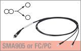 Optogenetics Y-Cables<br />(Connector & Ferrules)