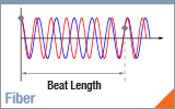 Beat Length of PM Fiber