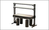 Free-Standing Shelves for Optical Tables