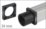 Lens Tube Adapter for 34 mm Rails