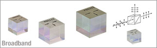 Unmounted Beamsplitter Cubes
