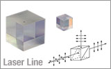 Unmounted Laser Line Beamsplitter Cubes