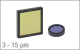MIR Wire Grid Polarizers on Silicon Substrates
