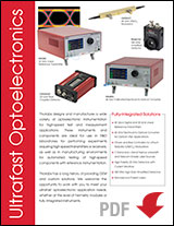Ultrafast Optoelectronics Brochure